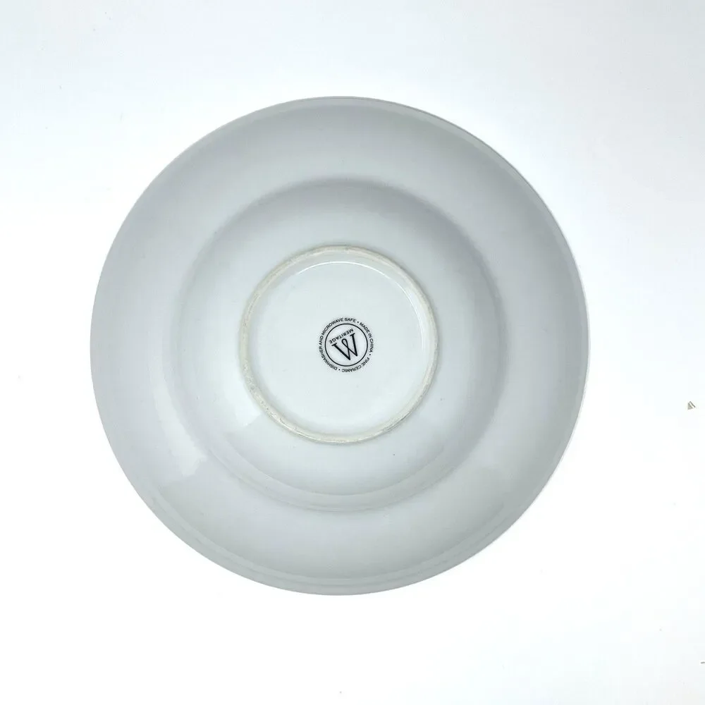 Gibson Meritage Wide Rim Serving‎ Bowl Olive Pattern 12
